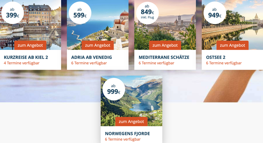 aida pfingst sale, aida aktion pfingsten