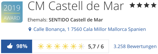 Hotel CM Castell de Mar Mallorca, holidaycheck reisen hotels Bewertungen kreuzfahrt
