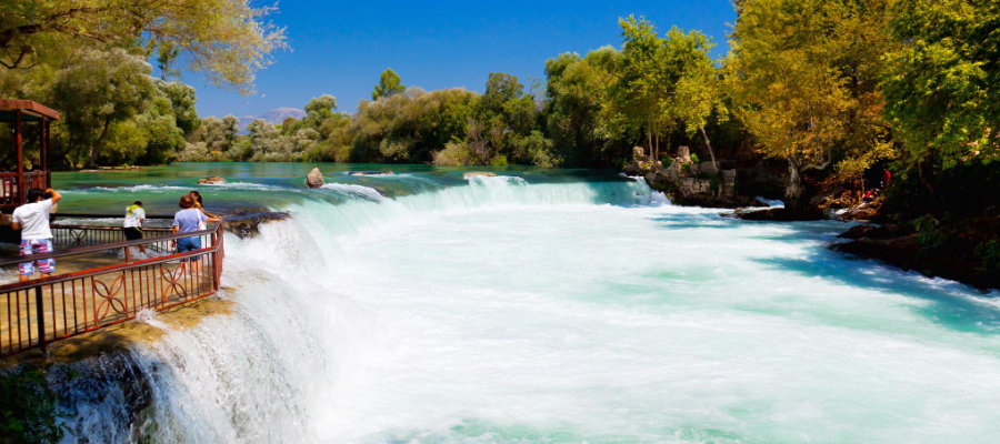 Wasserfall Evrenseki Manavgat Side 9x4 Kopie Reisehugo De