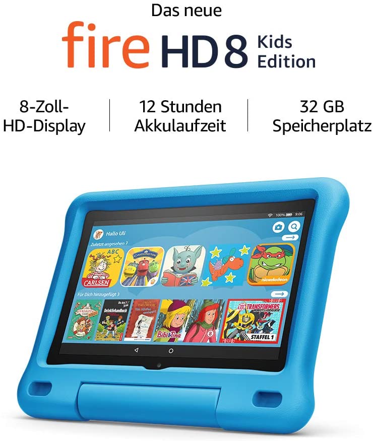 Das neue Fire HD 8 Kids Edition-Tablet angebot