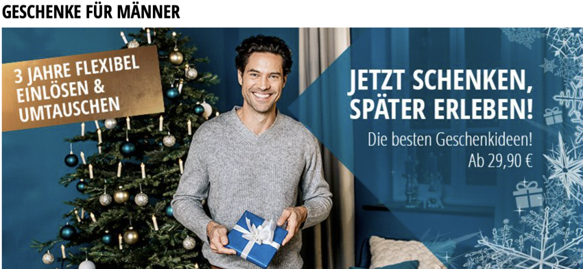 Erlebnisgeschenke Ab 24 90 Januar 21 Via Jochen Schweizer