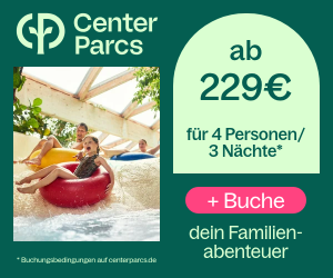 Center Parcs Aktion Früh-Ja: Ferienhäuser schon ab 229€ für 4 Personen und 3 Nächte