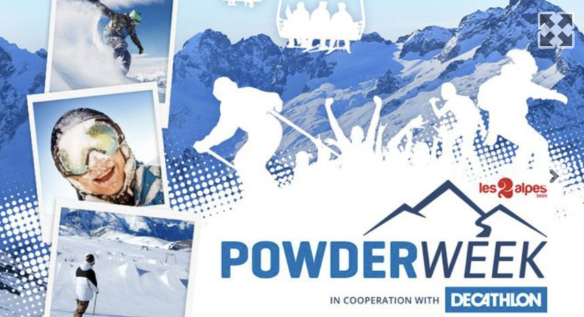 PowderWeek: Die Skisaison-Eröffnung in Les 2 Alpes in Kooperation mit DECATHLON