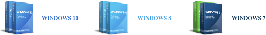 Microsoft® Windows 10 Pro, Home, Windows 8.1 Pro und Windows 7 Schnäppchen Aktionspreis billig rabatt Sonderangebot