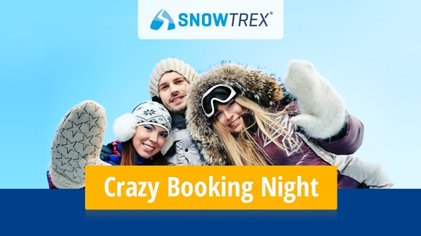 Crazy Booking Night bei SnowTrex