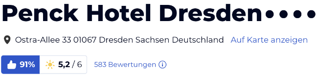 holidaycheck urlaub reisen hotels Hotelbewertungen, Penck Hotel
