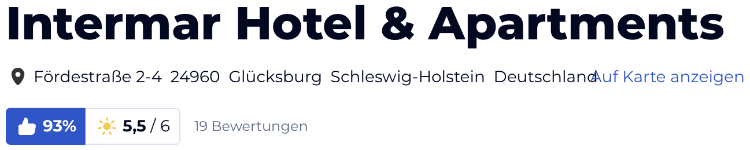 HolidayCheck reisen Bewertungen urlaub Hotels, Intermar-Hotel Glücksburg