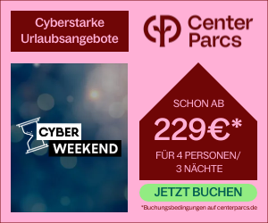 Center Parcs Cyber Weekend