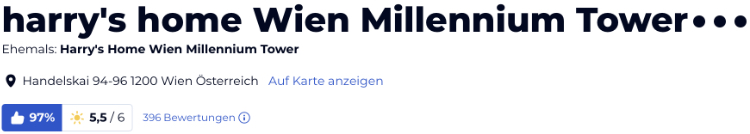 holidaycheck reisen hotels bewertungen, Harry's Home Hotel Wien Millennium Tower