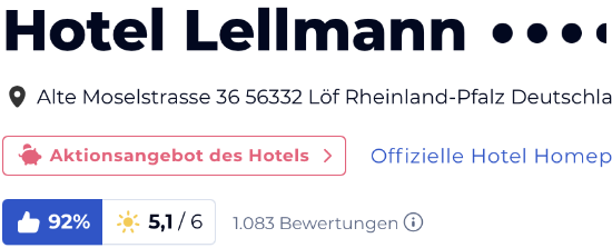 holidaycheck reise hotels bewertungen, Hotel Lellmann