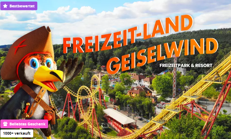 [MEGA DEAL] GROUPON DE | Tageskarten für das Freizeit-Land Geiselwind