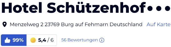 holidaycheck reisen hotels berwertungen, Hafen Hotel Schützenhof