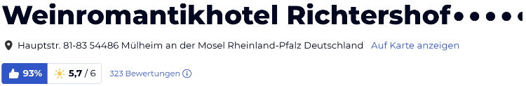 holidaycheck urlaub reisen hotels Hotelbewertungen, Weinromantikhotel Richtershof