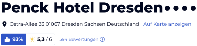 holidaycheck urlaub reisen hotels Hotelbewertungen, Penck Hotel