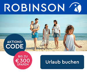 ROBINSON: Bis zu 300€ auf Sommerurlaub sparen