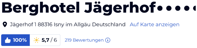 holidaycheck reisen hotels bewertungen, Berghotel Jägerhof