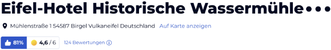 HolidayCheck reisen urlaub Hotels Bewertungen, Hotel Historische Wassermühle