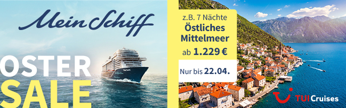 TUI Cruises | Oster Sale