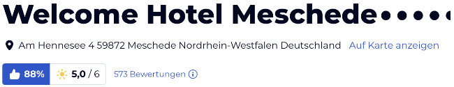 holidaycheck reisen hotels bewertungen, Welcome Hotel Meschede