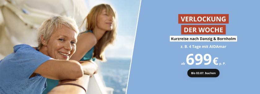 AIDA Verlockung der Woche