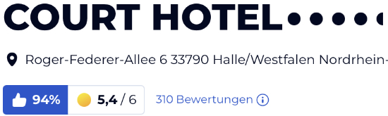 Court Hotel, HolidayCheck reisen urlaub Bewertungen Hotels