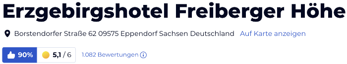 holidaycheck reise hotels bewertungen, Hotel Freiberger Höhe