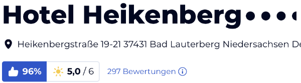holidaycheck reisen hotels berwertungen, Hotel Heikenberg