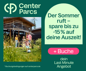 Center Parcs Last Minute Sommer - Bis zu 15% Rabatt