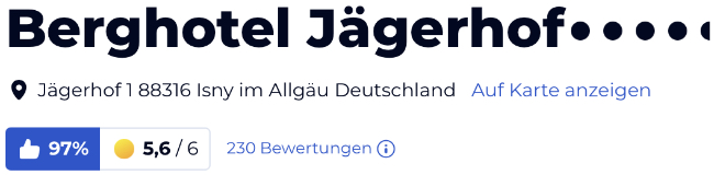 holidaycheck reisen hotels bewertungen, Berghotel Jägerhof