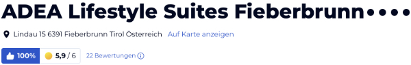 holidaycheck reisen hotels bewertungen, ADEA Lifestyle Suites Fieberbrunn Österreich Tirol
