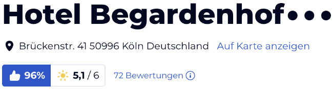 holidaycheck reisen hotels bewertungen, Hotel Begardenhof