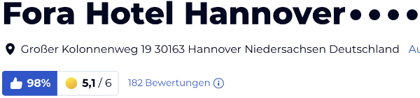 holidaycheck reise hotels bewertungen, Hotel Fora by mercure