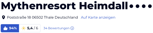 holidaycheck reisen hotels bewertungen, Mythenresort Heimdall