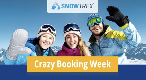 SnowTrex Crazy Booking Week: Bis zu 80€ Rabatt p.P.