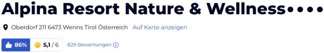 holidaycheck reisen hotels berwertungen, Österreich Hotel Alpina Resort tirol wenns
