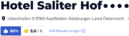 holidaycheck urlaub reisen hotels Hotelbewertungen, Österreich Hotel Saliter Hof, saalfelden, Salzburger Land