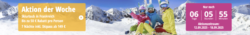 SnowTrex Aktion der Woche