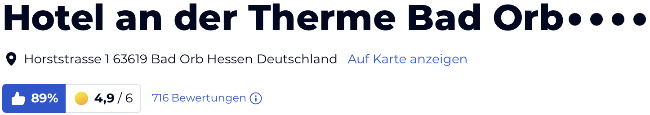 holidaycheck reisen hotels bewertungen, Hotel an der Therme Bad Orb
