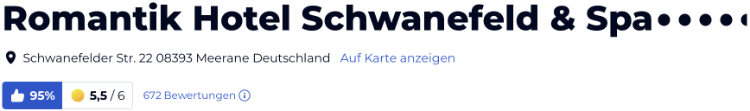 HolidayCheck reisen urlaub Bewertungen Hotels, Romantik Hotel Schwanefeld & Spa