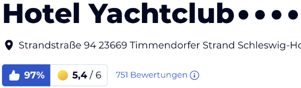 holidaycheck reisen hotels bewertungen, Hotel Yachtclub
