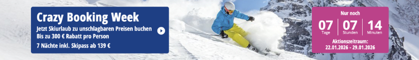 SnowTrex Aktion der Woche Skiurlaub Skireisen Ski fahren