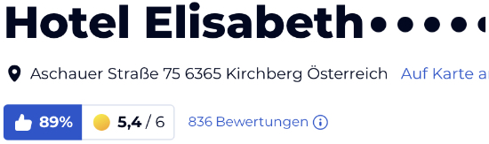 holidaycheck reisen hotels bewertungen, Hotel Elisabeth Tirol AT