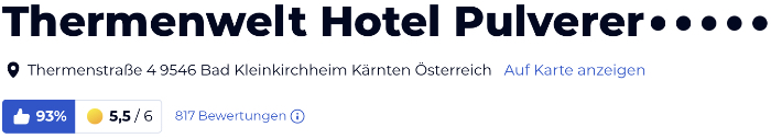 holidaycheck urlaub reisen hotels Hotelbewertungen, Österreich Hotel Pulverer
