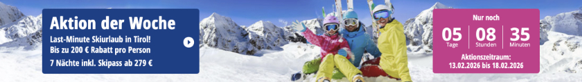 SnowTrex Aktion der Woche Skiurlaub Skireisen Ski fahren