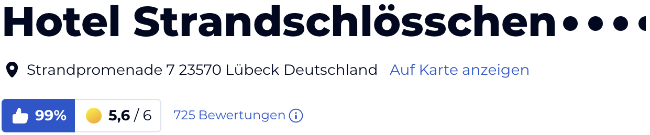 holidaycheck reisen hotels bewertungen, Hotel Strandschlösschen