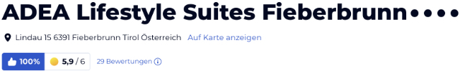 holidaycheck reisen hotels bewertungen, ADEA Lifestyle Suites Fieberbrunn Österreich Tirol