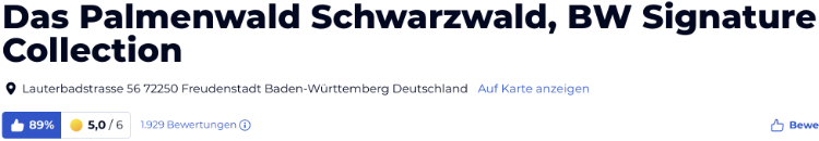 holidaycheck reisen hotels bewertungen, Palmenwald Schwarzwaldhof