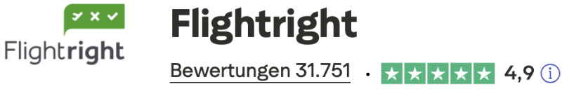 flightright Trustpilot bewertungen