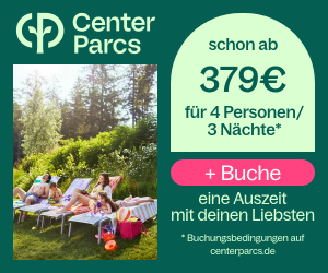 Center Parcs: Jetzt kommt der Sommer z.B. 3 Nächte für 4 Personen im Ferienhaus schon ab 379€