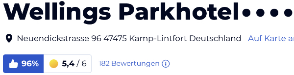 holidaycheck reisen hotels bewertungen, Wellings Parkhotel
